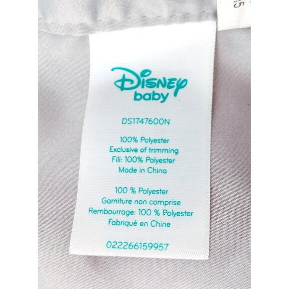 Disney Baby Winnie the Pooh Bear Green Polka Dot  Lovey Security Blanket 12" - Picture 4 of 5